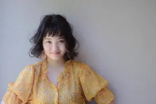 ショート カラー パーマ SHE. hairdesignのヘアスタイル