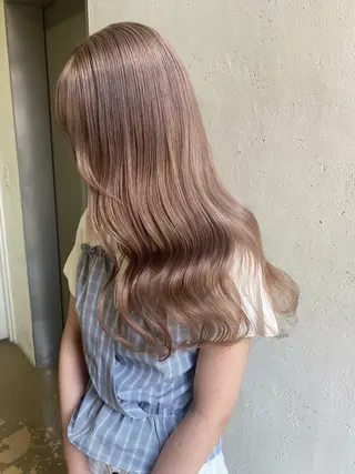 ロング カラー ハイトーンカラー 🩷NANAのヘアスタイル