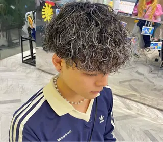 パーマ メンズ 🌀メンズカット メンズパーマ🌀のヘアスタイル