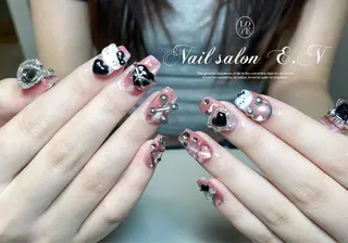 ネイル E.N🦋 長さ出し/持ち込みのネイルデザイン