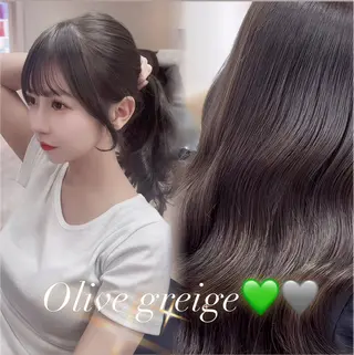 カラー 韓国♡レイヤーカット ayanoのヘアスタイル