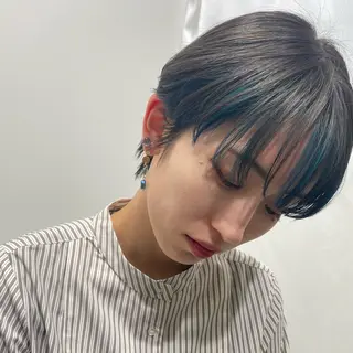 ショート カラー ショート/ボブ/ 吉祥寺/ryoのヘアスタイル