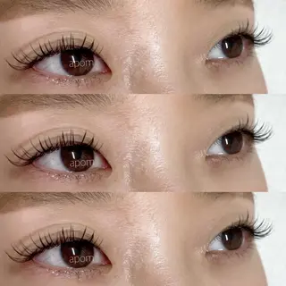 マツエク・マツパ apom 森分のマツエク・マツパデザイン