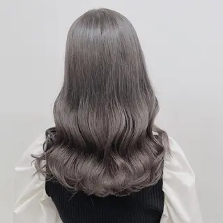 ロング カラー ブリーチなし🌼トレ ンド🌼似合わせのヘアスタイル