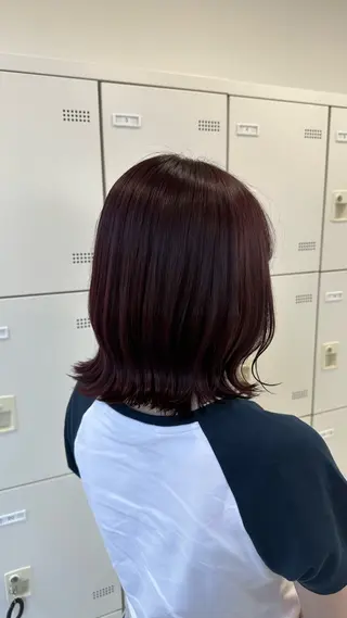 ミディアム カラー ガーリーstyle ❤︎misaki🏹のヘアスタイル