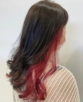 ロング カラー フラム所属・WATANABE MISAKIのヘアスタイル