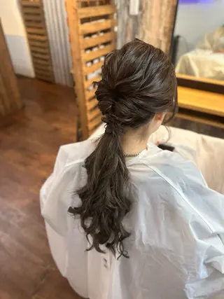 ロング ヘアアレンジ Lizir  ルズィール所属・Luzir⭐︎ GEN⭐︎のヘアスタイル