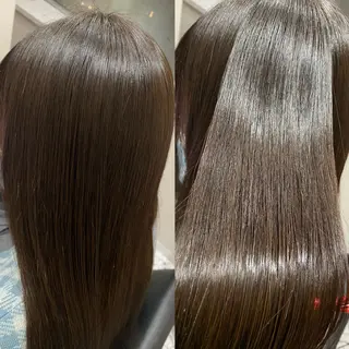 ロング カラー パーマ 美髪×髪質改善 🖤Yukineのヘアスタイル