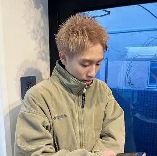 メンズ Hana ハイトーン🕯🩰のヘアスタイル