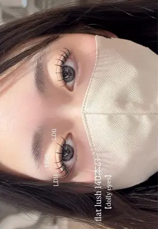 マツエク・マツパ cocoro💗 ﾏﾂｴｸ/ﾈｲﾙのマツエク・マツパデザイン