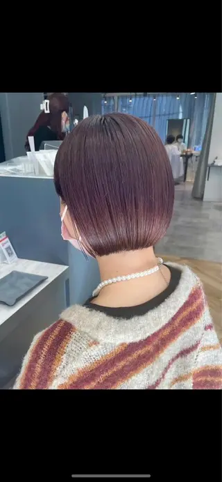 ショート 岸本 理希のヘアスタイル