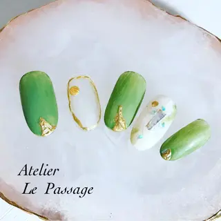 ネイル Atelier Le Passage所属・h nakatsukaのネイルデザイン