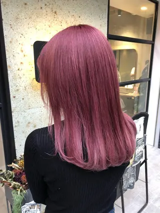 セミロング カラー LA KING GINZA TOKYO所属・🧡ショートの達人 🧡SHOのヘアスタイル