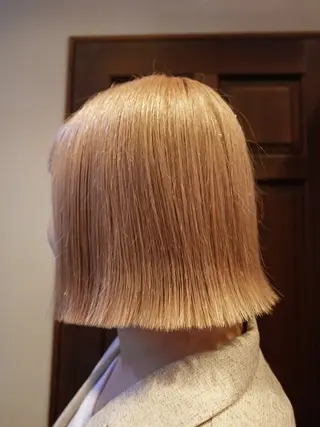 ショート RECHE所属・YUURI カットモデルのヘアスタイル