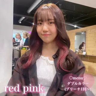 セミロング 盛れる暖色🎀ガーリ ーヘア🎀きっかのヘアスタイル