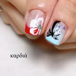 ネイル καρδιά -ｶﾙﾃﾞｨｱ-のネイルデザイン