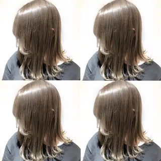 ミディアム カラー Minami. 🩵 再現性特化ヘアのヘアスタイル