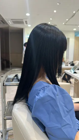 ロング カラー 波巻パーマ/毛流れ パーマ☘️りゅうせいのヘアスタイル