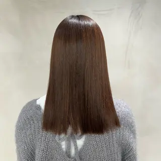 パーマ [透明感カラ ー🥣💕]高木愛理のヘアスタイル