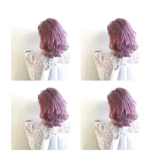 ミディアム カラー なんば髪質改善カラー Ardoreのヘアスタイル