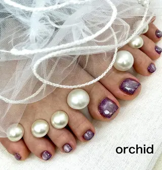 ネイル orchid ♡オーキッドのネイルデザイン
