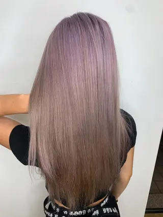 ロング ハイトーン✨艶髪💘 💘 AYANO💘のヘアスタイル