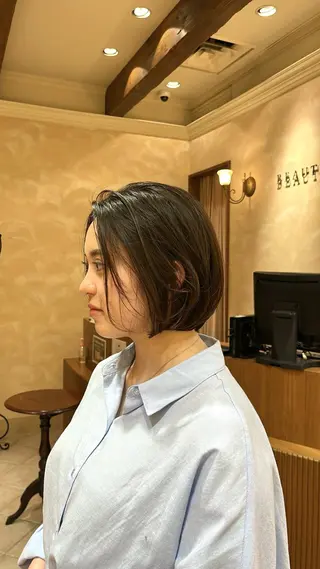 ショート ショートカット / 銀座/ 青山莉奈のヘアスタイル