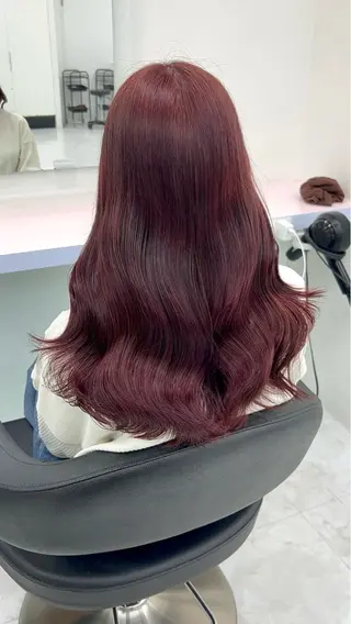 ロング カラー みう/仙台/暖色/ 艶髪/顔周りカット/のヘアスタイル