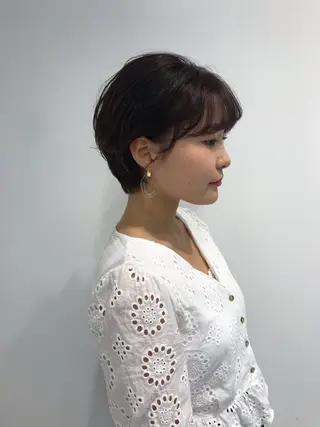 ショート カラー ヘアアレンジ 【代表】 たき〜のヘアスタイル