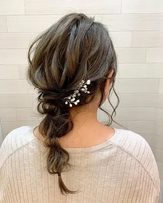 カラー 艶髪レイヤーの王 復活の大澤竜馬のヘアスタイル