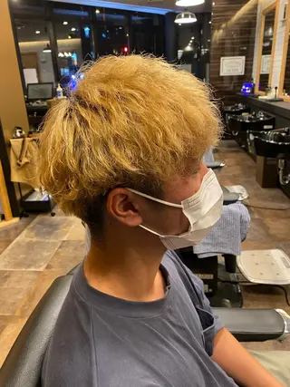 ミディアム メンズ Smile hair浦和本店所属・🌟夜から通える🌟 メンズ専門店長RENのヘアスタイル