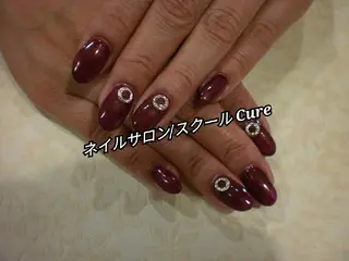 セミロング ネイル ネイルサロン Cureのネイルデザイン
