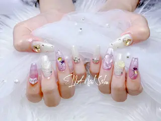 セミロング cici nailのネイルデザイン