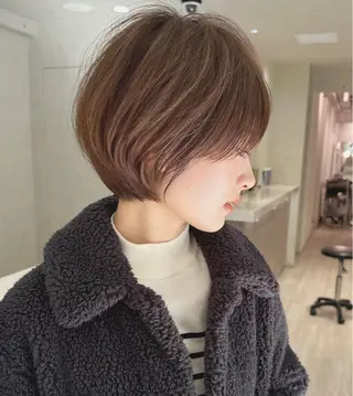 ショート 美髪×縮毛矯正 水上真由美😘のヘアスタイル