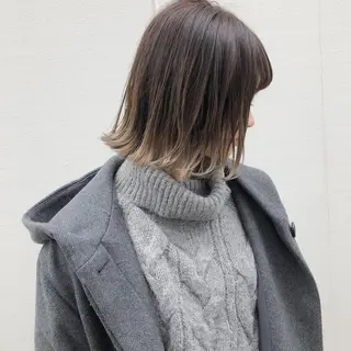 ショート カラー ノグチ ユウキ/ボブのヘアスタイル