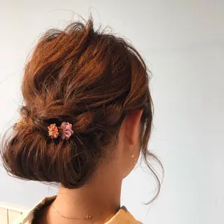 ヘアアレンジ うる艶カラー 🫶🏼💭mikaのヘアスタイル