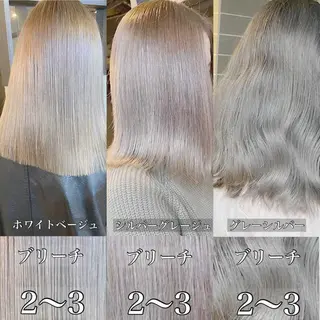 セミロング カラー yori SAPPORO所属・yoriダブルカラー 代表すがわらのヘアスタイル