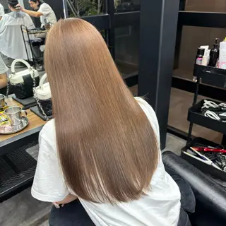 ロング カラー 森近 巴のヘアスタイル