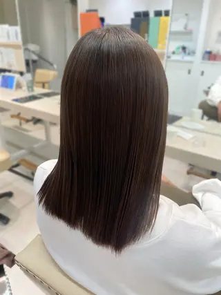 ロング かずや🍀/髪質改善 /艶髪カラー/眉毛のヘアスタイル