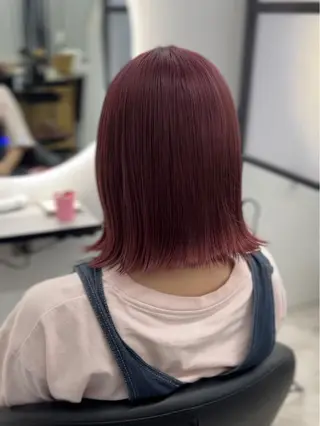 ミディアム Marin 💗暖色カラー💗のヘアスタイル