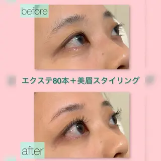 アイブロウ Ameri 府中所属・Ameri府中 アメリ【練習】のマツエク・マツパデザイン