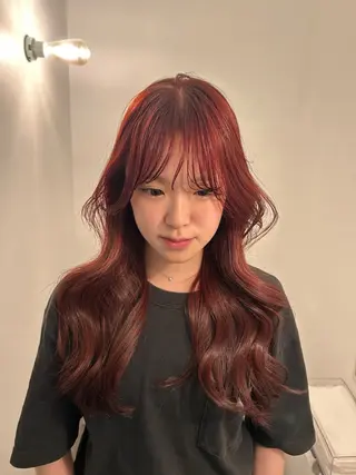 ロング カラー ano @anomukuiのヘアスタイル