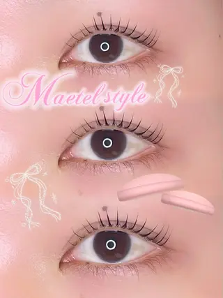 マツエク・マツパ カットモデル募集中 ✨武田夏帆のヘアスタイル