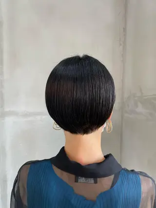 カラー 益 佑夏のヘアスタイル