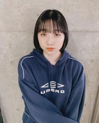 ショート カラー ボブパーマコテ巻き風 パーマNo1深江秀平のヘアスタイル