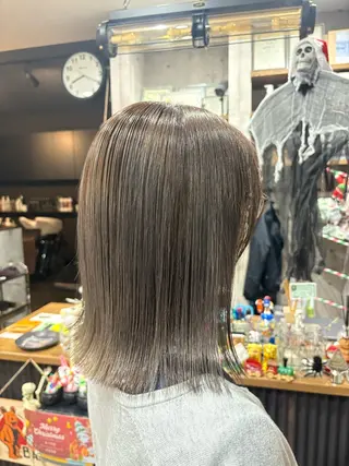 ミディアム 矢野 夢果のヘアスタイル