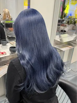 ロング BEL所属・ami🌙 透明感/ハイトーンのヘアスタイル