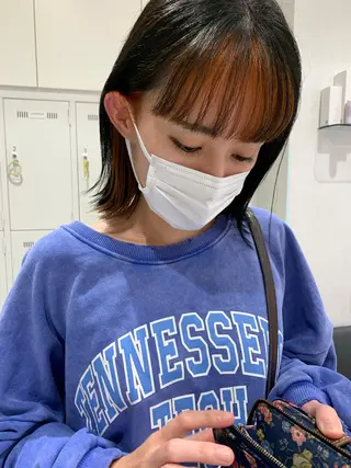 ミディアム カラー 🌼sunc HINAMI🌼のヘアスタイル