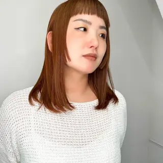ミディアム カラー ヘアアレンジ 🌼memoto 東三国店🌼のマツエク・マツパデザイン