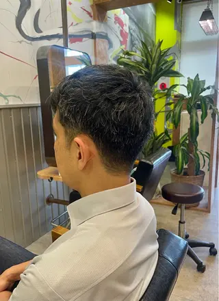 ショート メンズ RAWR hair WaMen所属・飛澤 太陽のヘアスタイル